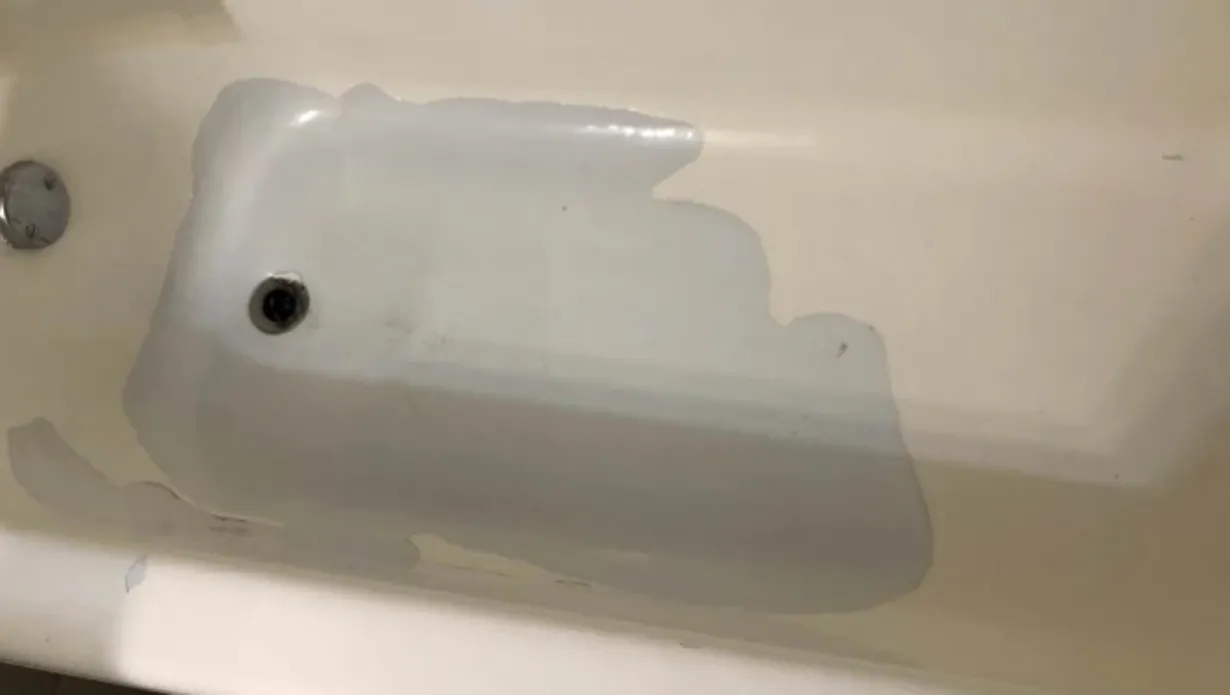 Bathtub Paint Peeling