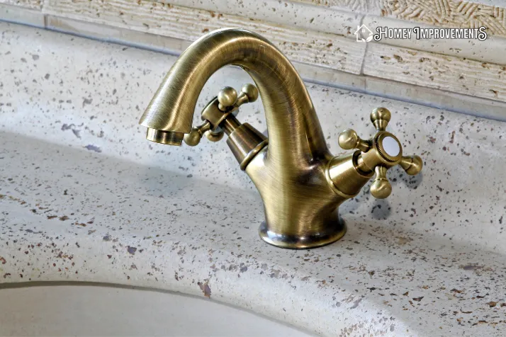 Brass Sink Fixtures for bathroom vanity