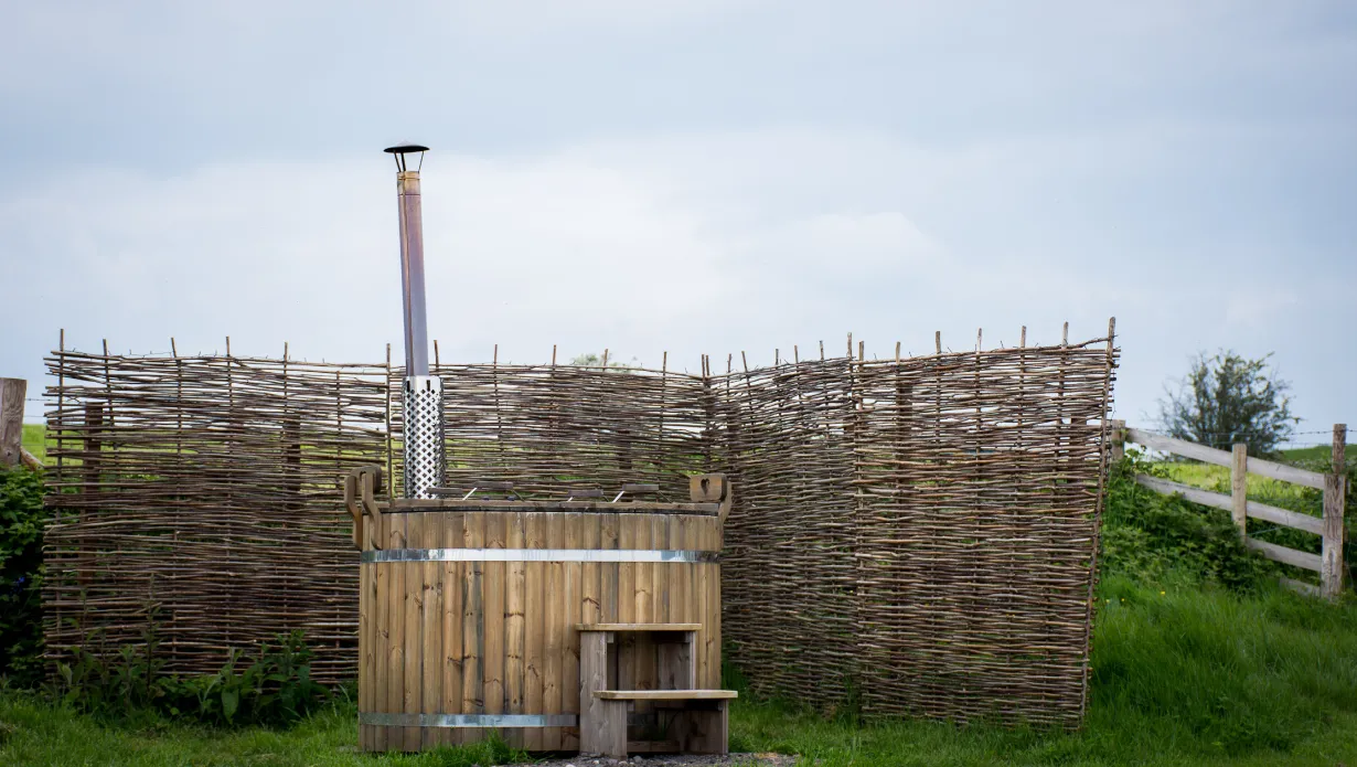 DIY Wood Fired Hot Tub