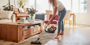 how to Vacuum Shag Rug Carpet in an easy way