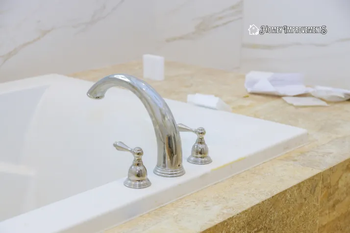 Install the New Nipple of bathtub faucet