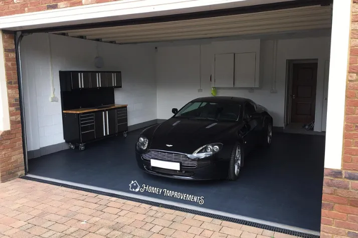 mats in garage floor