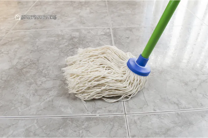 Mop the marble Floor