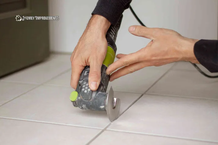 Removing Grout From Tile Surface