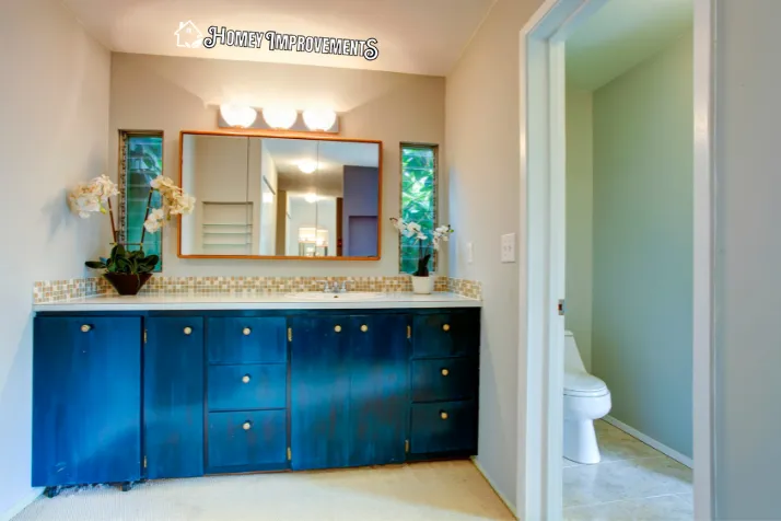 Single Color Design bathroom vanity