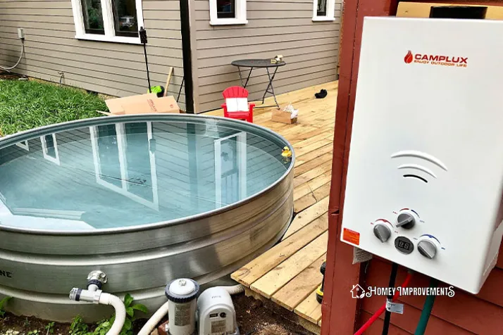 Stock Tank Hot Tub