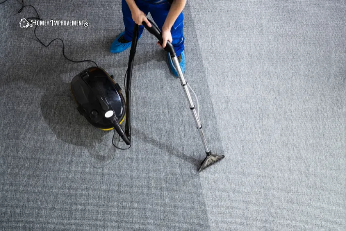 Vacuum the carpet