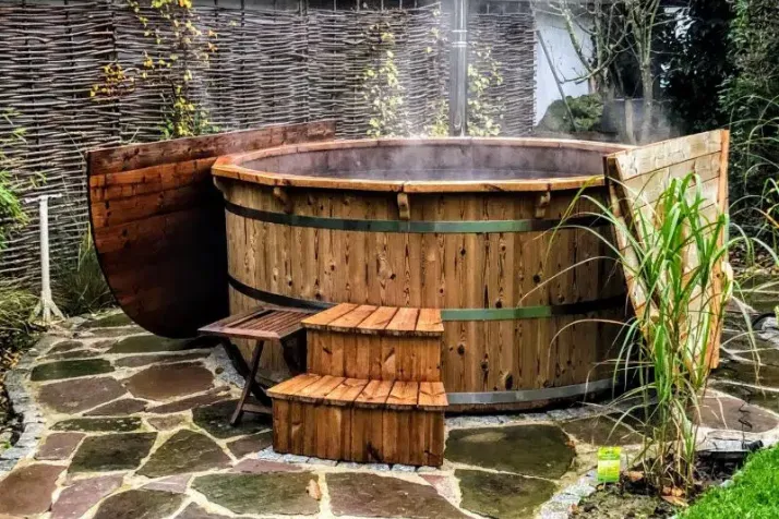 Wood Hot Tub